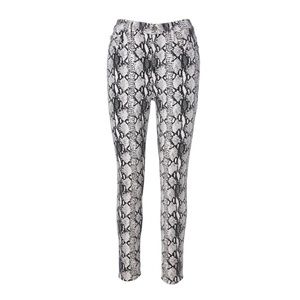 NEW Frame Ali Cropped High Rise Skinny Jeans size 26 Python Printed